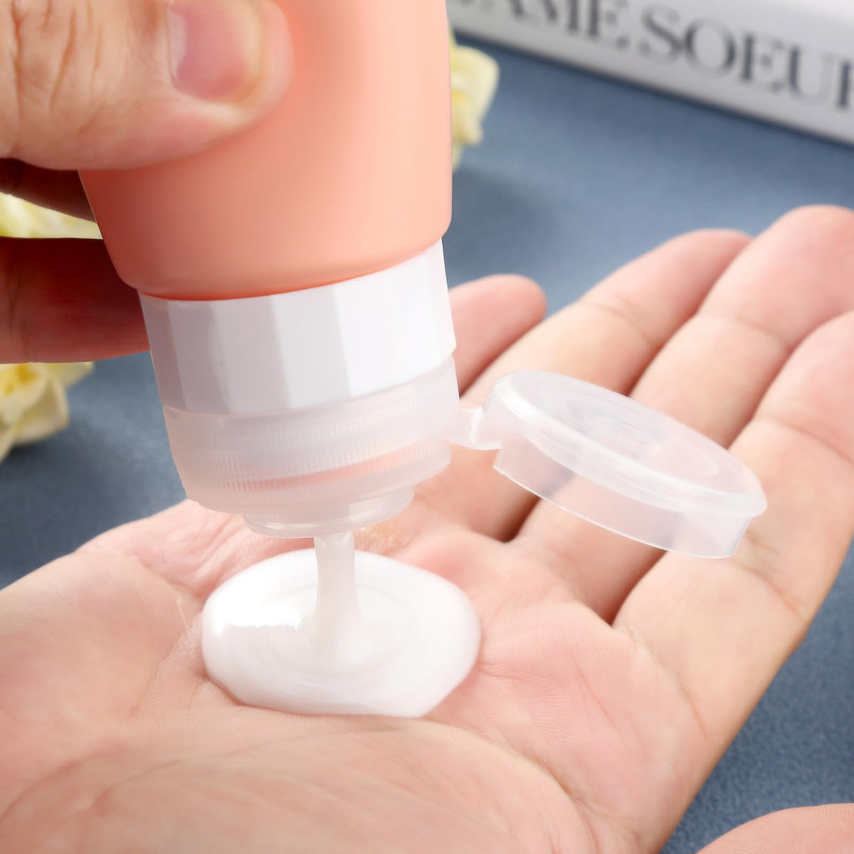 Gemice silicone texture and squeeze action for effortless product release