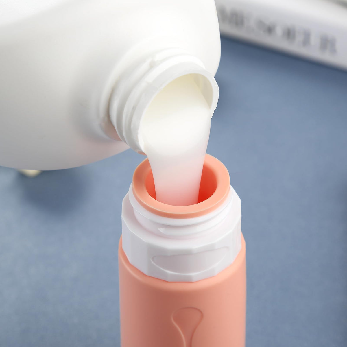 Gemice wide mouth filling detail making thick lotions easy to pour