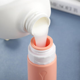 Gemice wide mouth filling detail making thick lotions easy to pour
