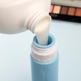 Gemice wide mouth opening for easy filling and brush cleaning convenience