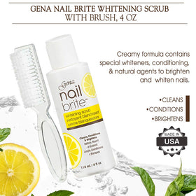 Gena texture close-up displaying creamy scrub and microbeads for gentle exfoliation