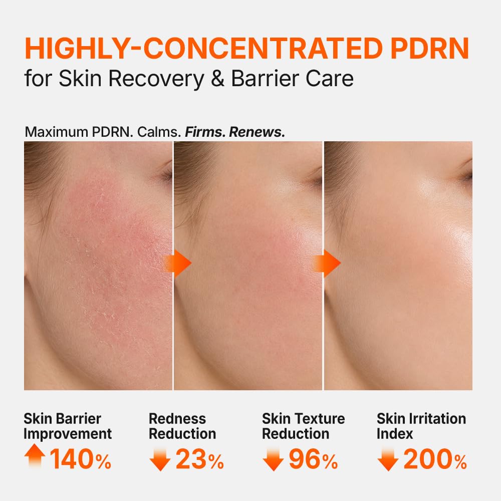 Genabelle ampoule drops on cotton pad illustrating gentle application and soothing benefit