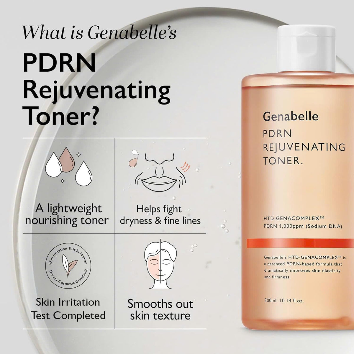 Genabelle used in morning routine demonstrating dewy glass-skin finish