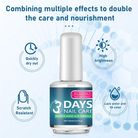 Generic dropper applying treatment to nail demonstrating precise application and control