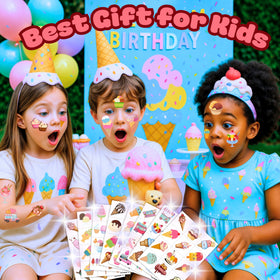 Generic brand application on a child wrist demonstrating quick setup