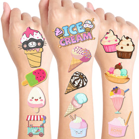 Generic brand front packaging showing 96 tattoos and party appeal