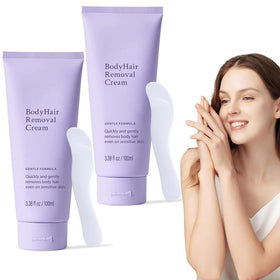 Generic front packaging showing two 6.76 fl oz tubes and spatula for easy application