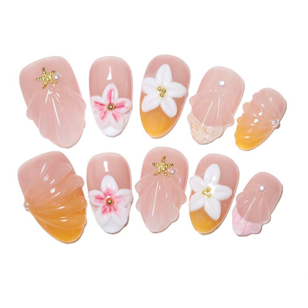 Generic front packaging showing press-on nails and kit contents for easy styling