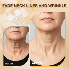 Generic label close-up showing skin-friendly, waterproof material info