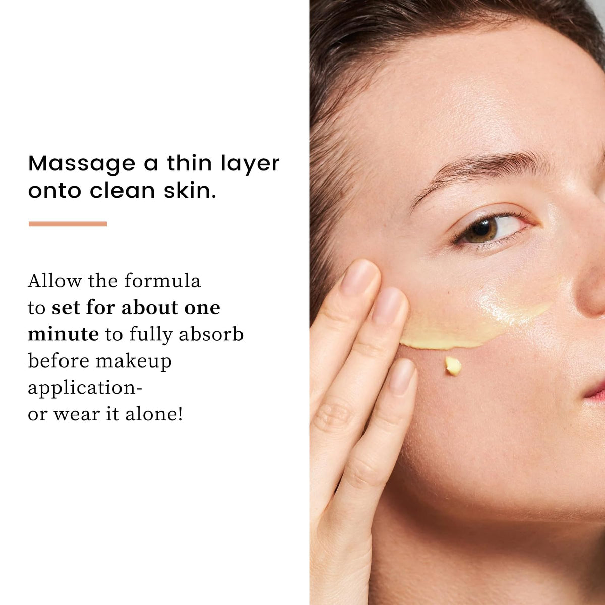 Generic instant fine line filler texture close-up revealing smooth, lightweight finish benefit
