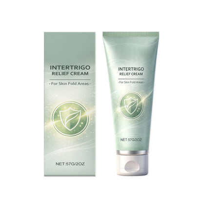 Generic cream front packaging showing clean design and quick relief