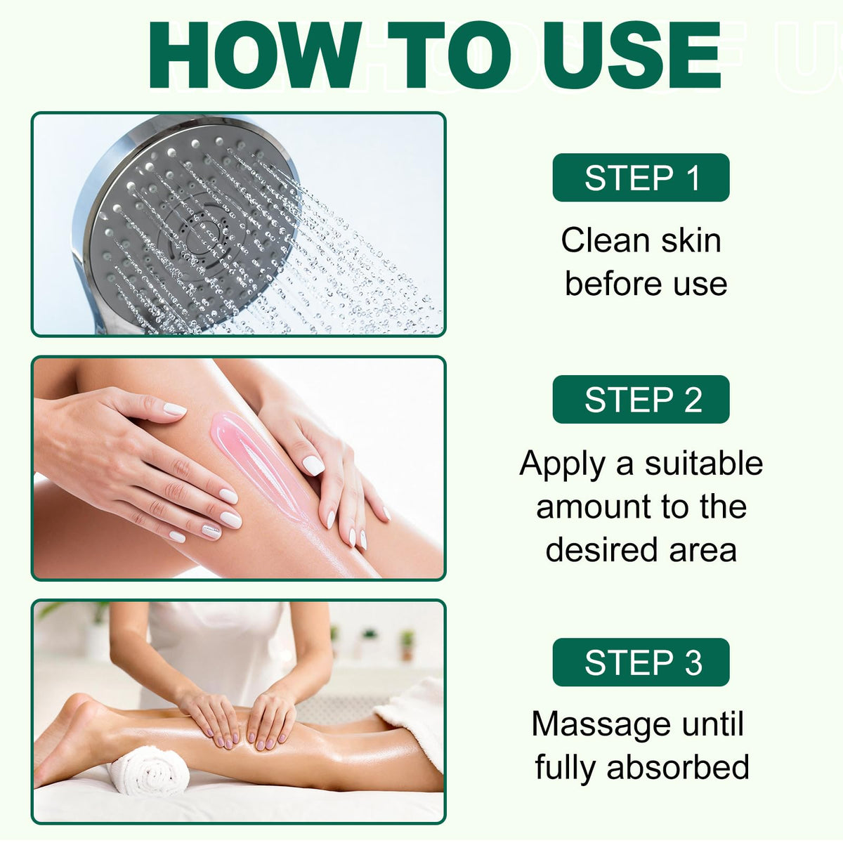 Generic Miracle Balm texture close-up demonstrating lightweight spreadability