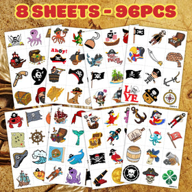 Generic brand spread of multiple tattoo designs showing variety for parties