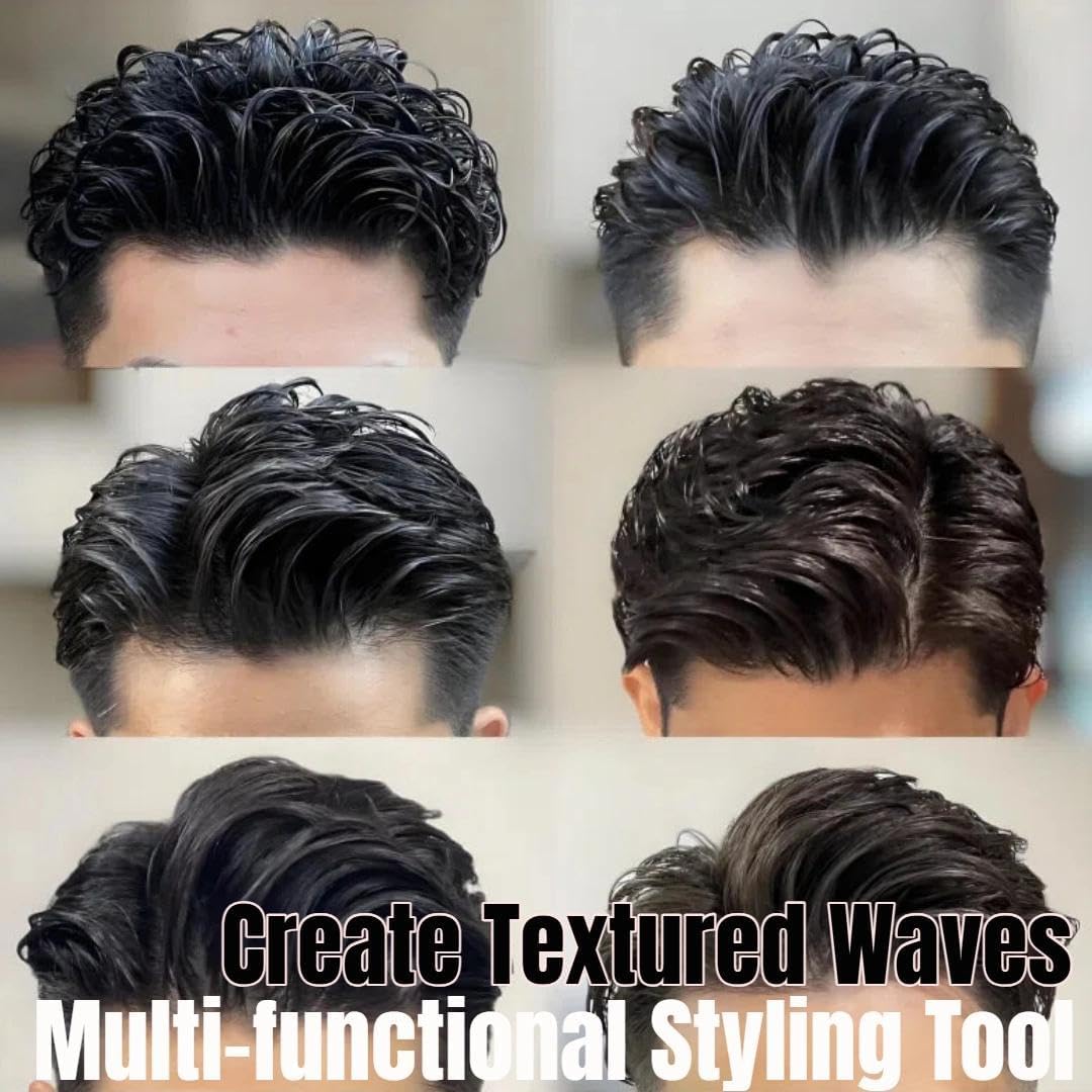 Generic texturizing comb used on wet hair for gentle detangling and reduced tugging