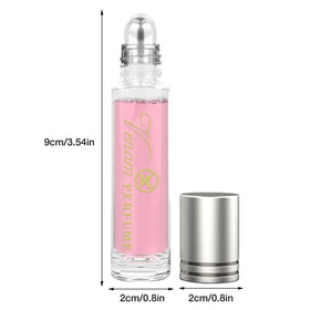 Generic three vials laid flat with fruity accents showing variety and long-lasting scent benefit