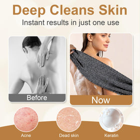 Generic two-sided detail showing soft and rough surfaces for customizable care