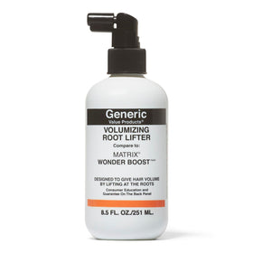 Generic Value Products front packaging showing product and size, offers weightless volume