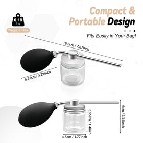 Generic wide mouth and funnel during refill for mess-free benefit
