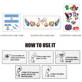 Generic brand overview of all 48 flags demonstrating variety for fans