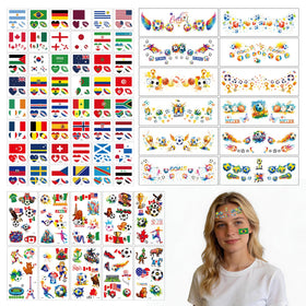 Generic brand front packaging showing 22 sheets and compact set benefit