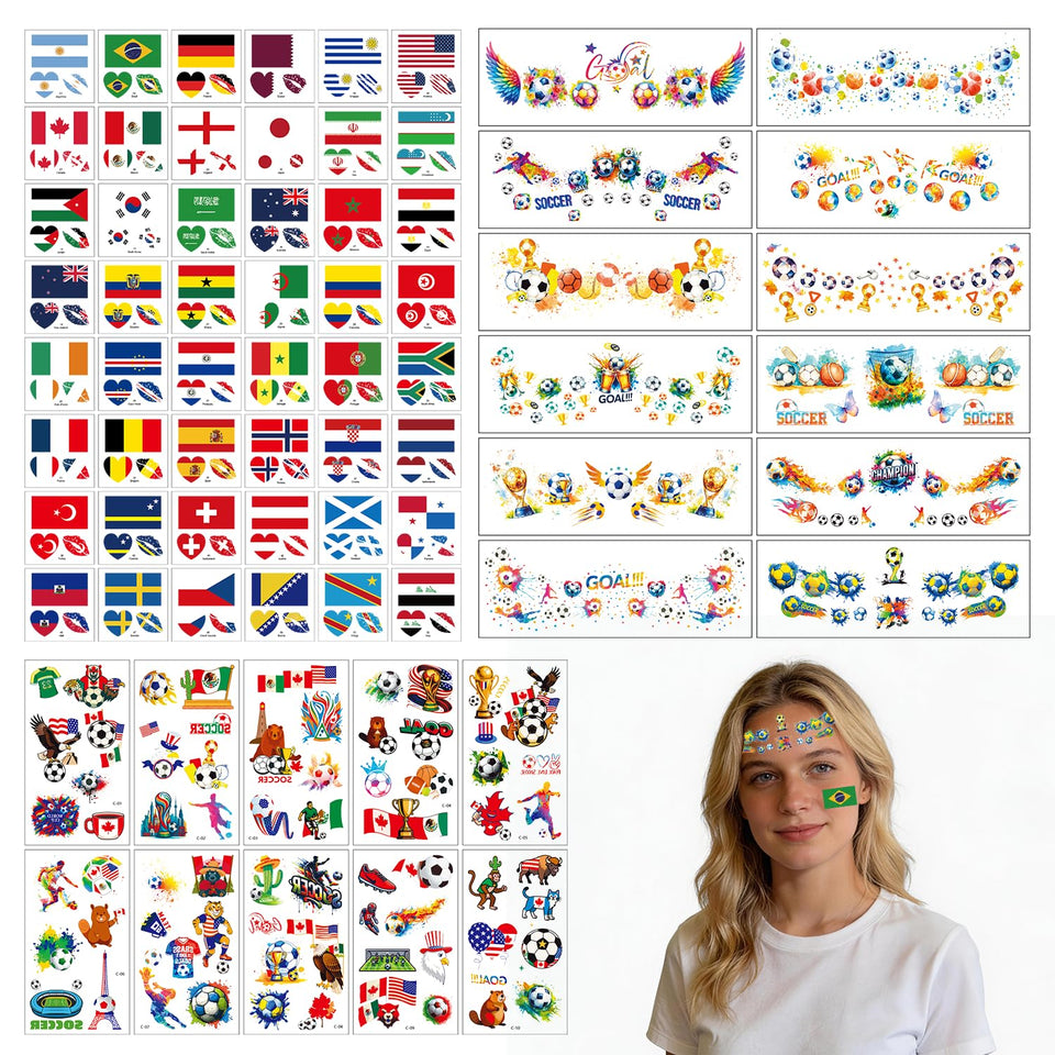 Generic brand front packaging showing 22 sheets and compact set benefit
