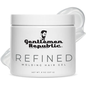 Gentlemen Republic front jar showing label and 8oz size benefit