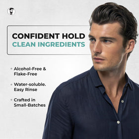 Gentlemen Republic open tub close-up showing gel texture and easy-to-spread consistency benefit
