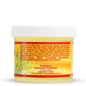 Genuine African Formula gel texture close-up highlighting smooth spreadability