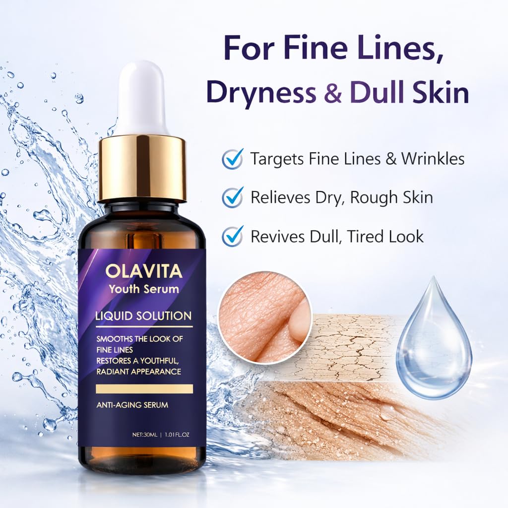 Genvyne Olavita close-up of liquid texture demonstrating quick absorption