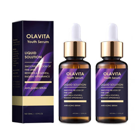 Genvyne Olavita front packaging showing product and two-pack benefit