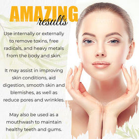 GER GENERAL MERCHANDISE applied facial mask on model with towel showing gentle skincare use benefit
