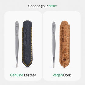 GERmanikure tweezers removing facial hair illustrating precise, gentle pluck