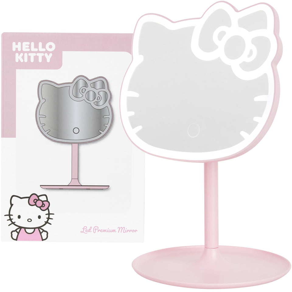 Get Trend Hello Kitty front view showing pink design and clear mirror benefits