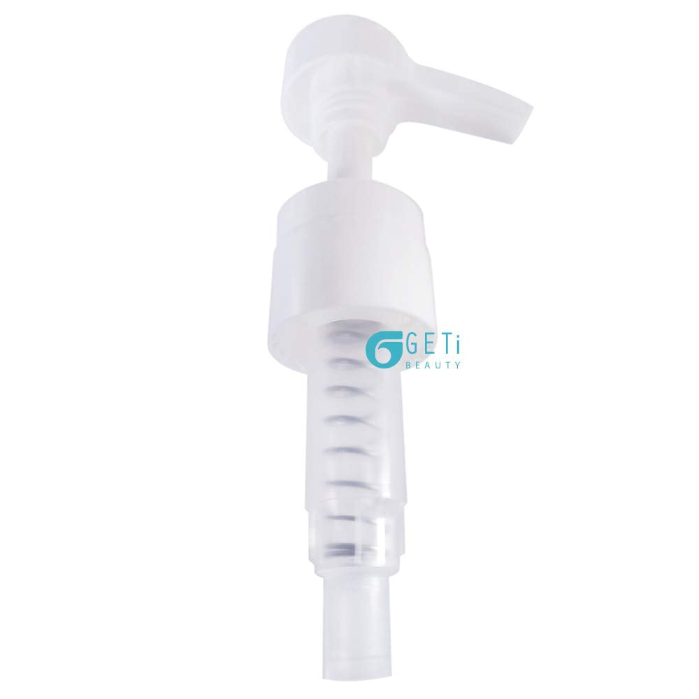 Geti Beauty pump collar and 410/28 threads measurement for compatibility