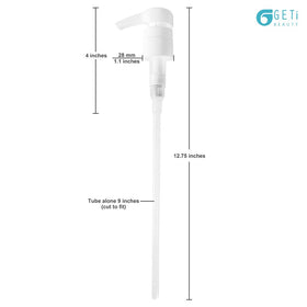 Geti Beauty trimmable 9-inch tube detail showing cut-to-fit flexibility