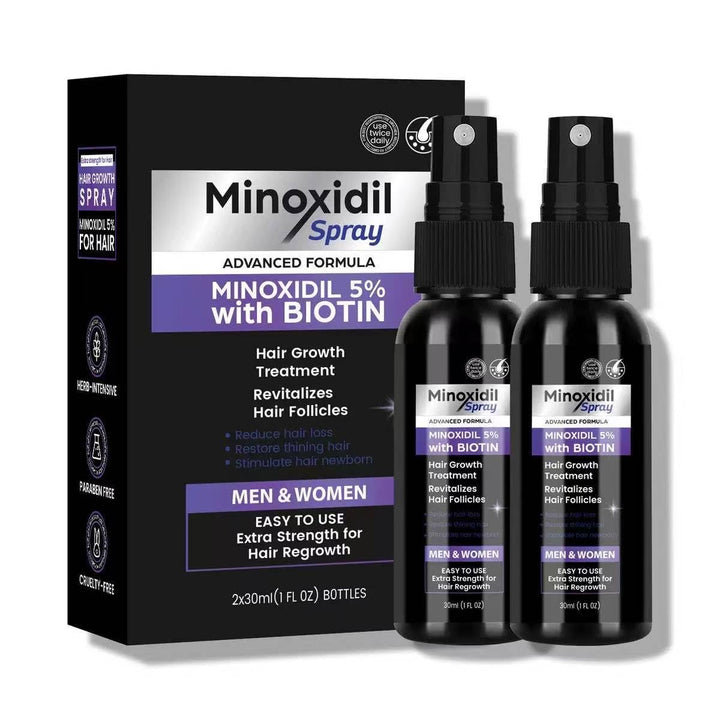 Geynaw front packaging shows two spray bottles for convenient prolonged treatment