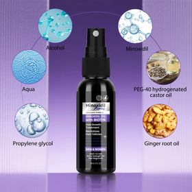 Geynaw spray nozzle close-up for precise scalp targeting and minimal mess