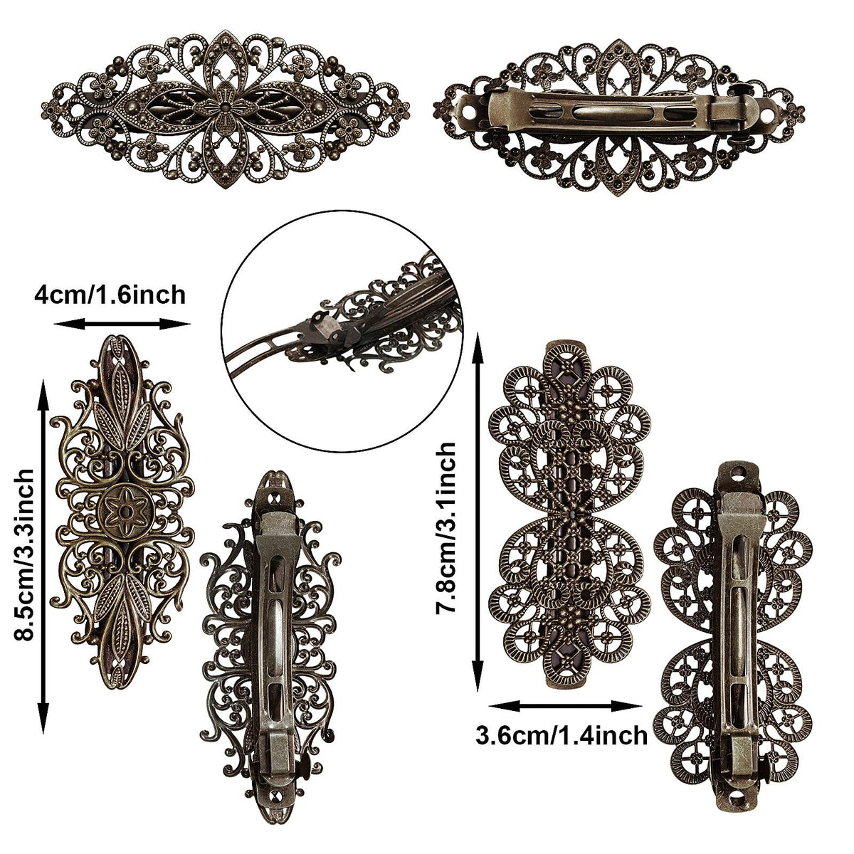 Geyoga close-up of carved flower metal detail highlighting texture and durable finish