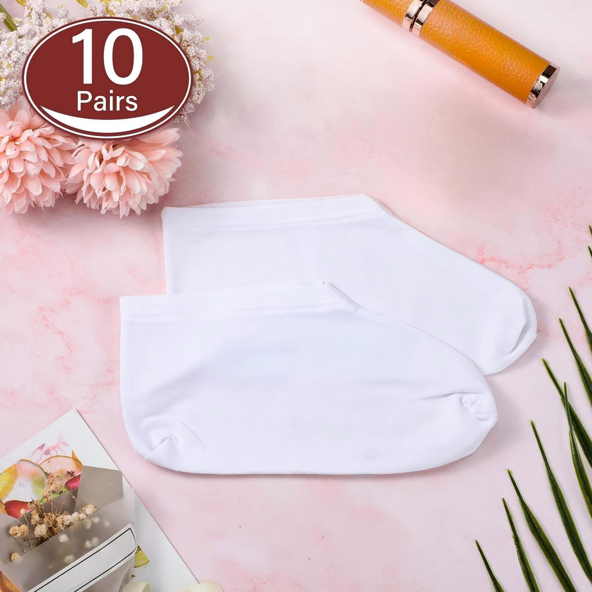 Geyoga socks with cream applied showing enhanced absorption