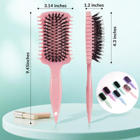 GFDCK brush styling loose waves in use to define and detangle hair