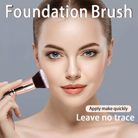 GFOUNS angled brush close-up of synthetic bristles for precise contouring