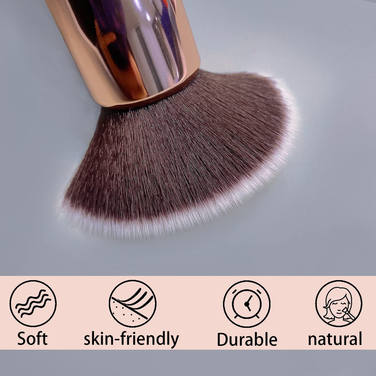 GFOUNS two brushes in hand demonstrating size and ergonomic grip benefit