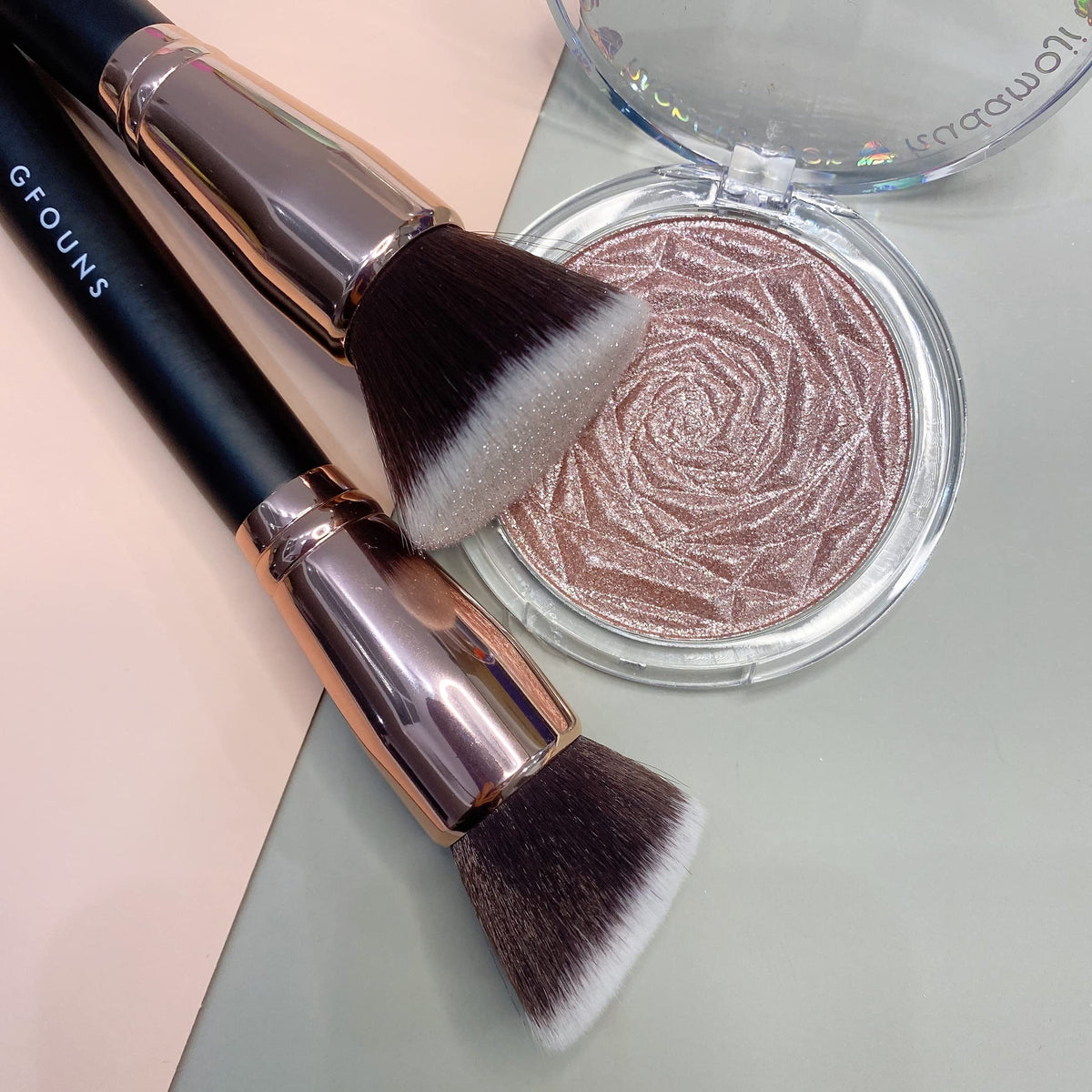 GFOUNS brushes on bathroom counter in lifestyle scene for daily routine benefit