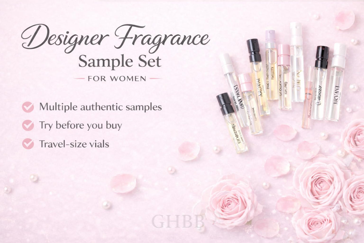 GHBB gift-wrapped set with card to illustrate giving options and presentation