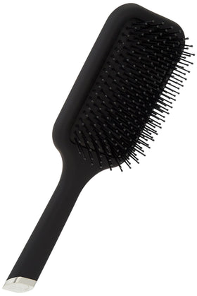 ghd paddle brush handle detail non-slip grip for comfortable control