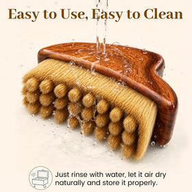 Ghnadyvc natural resin gua sha edge detail for cooling sculpting glide