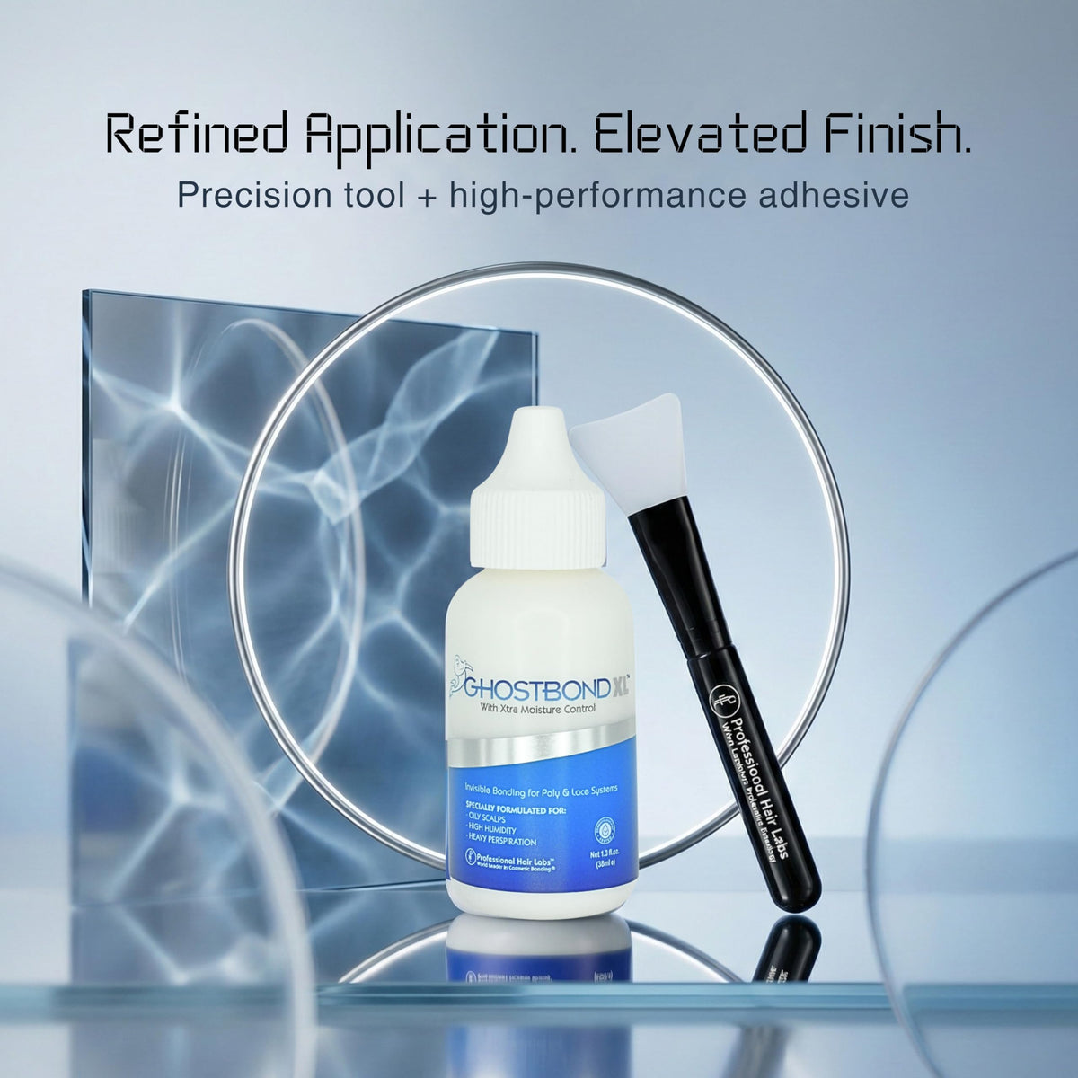 GHOSTBOND silicone applicator tip close-up for precise spreading