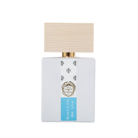 DUCCI Bianco Latte angled bottle highlighting glass sheen and premium finish for gifting appeal