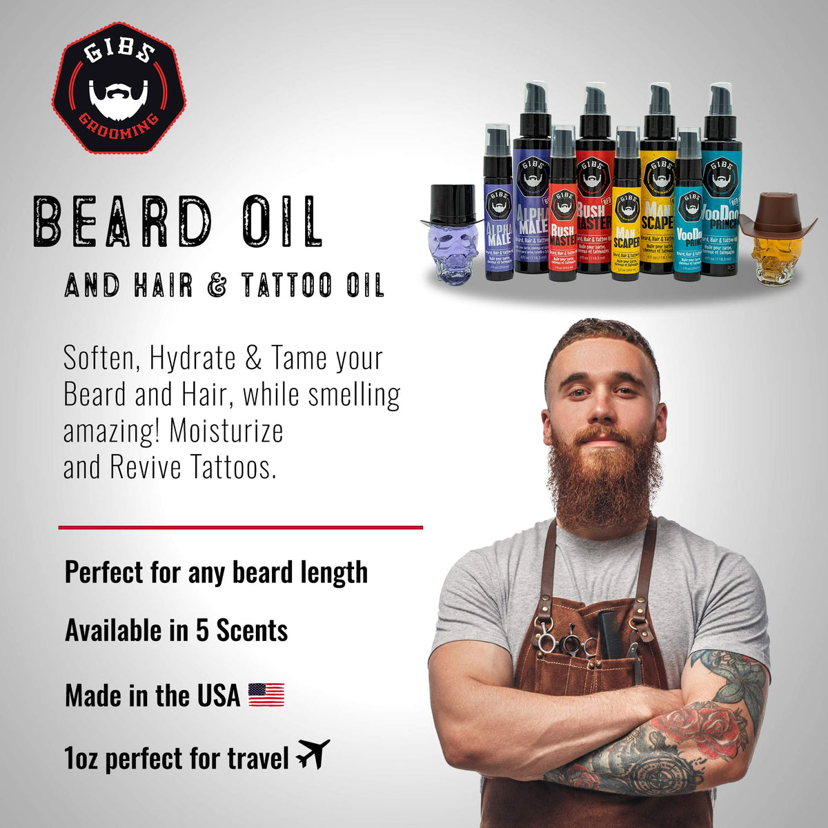 GIBS oil on tattooed skin showing moisturizing effect and reduced dryness