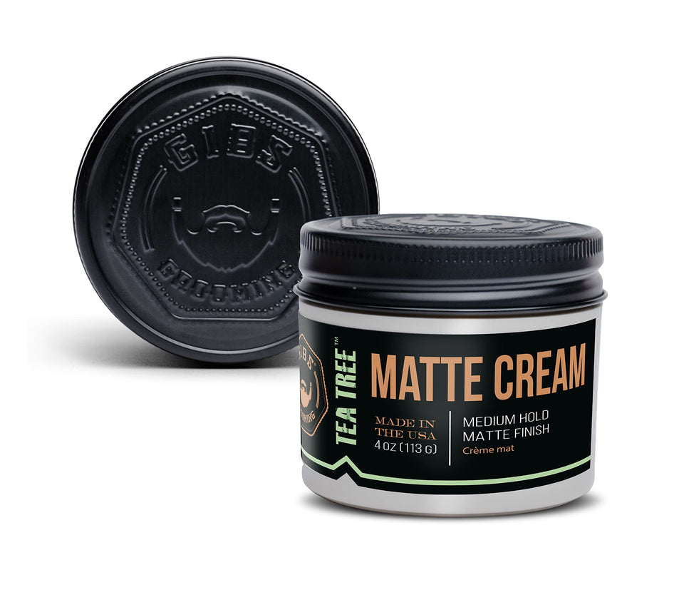 GIBS front view of 4oz tube showing matte cream packaging and size benefit